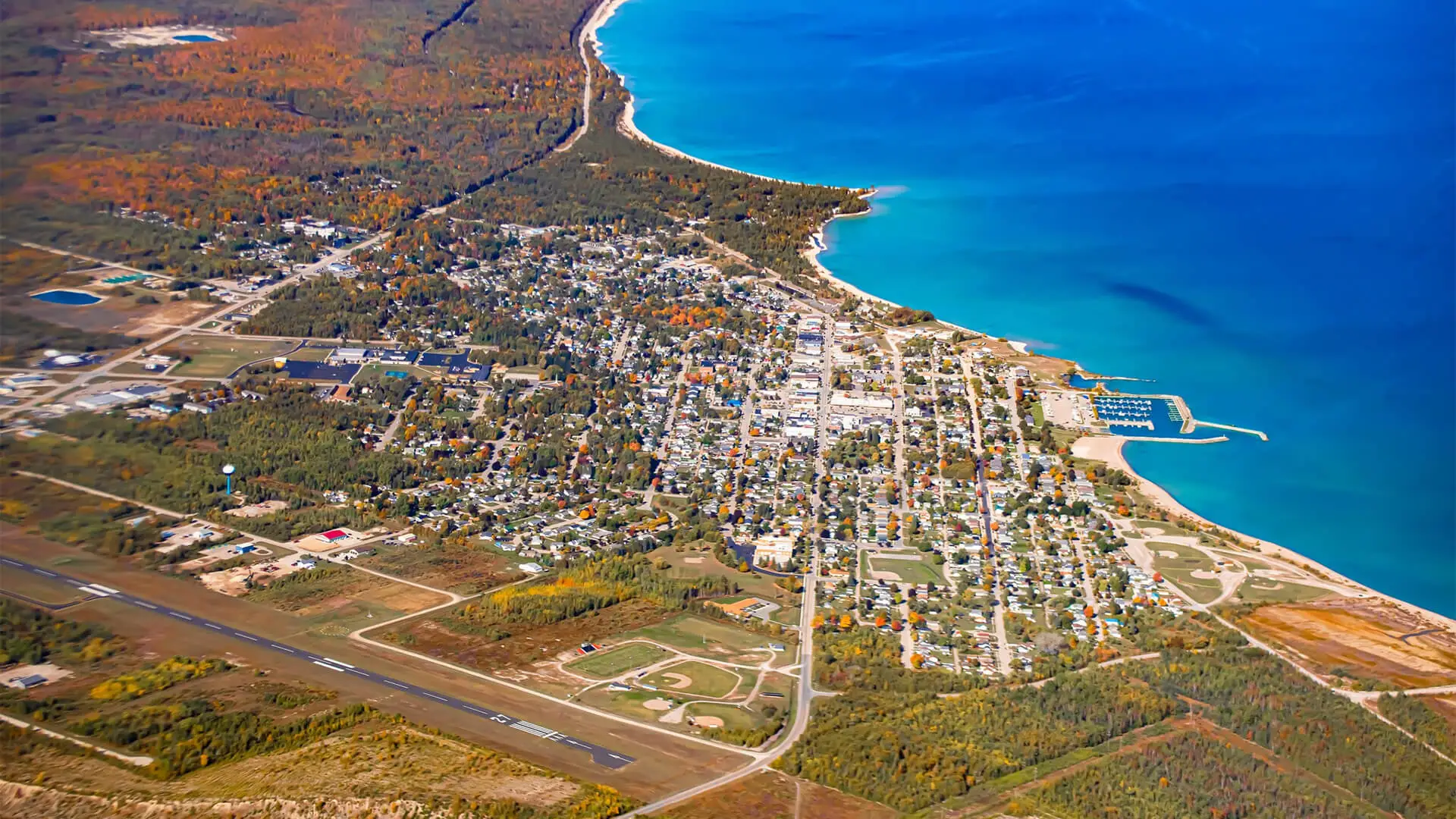 Aerial View of Rogers City